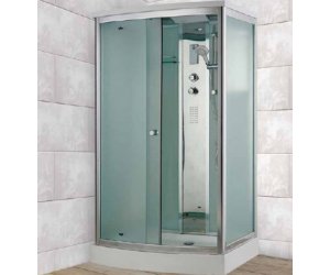Душевая кабина Timo Comfort T-8815 P F Fabric Glass, 120 x 90 см, стекло матовое, без электрики и гидромассажа