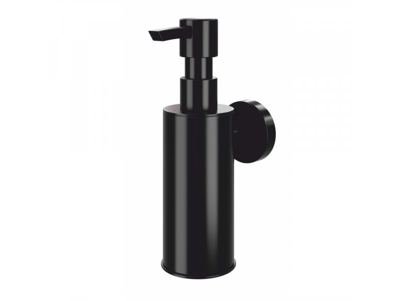 Купить Дозатор для жидкого мыла WasserKRAFT K-1399BLACK, антивандальный, черный