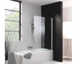 Шторка для ванны Huppe 501 Design pure 175241 распашная складывающаяся