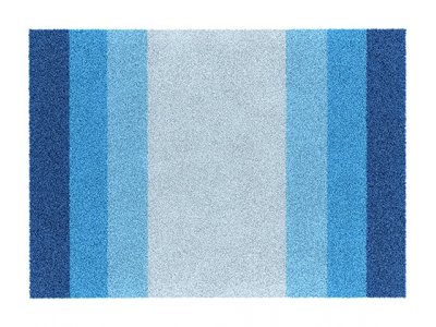 Коврик WasserKraft BM-1101 75 x 45 см напольный, синий, голубой