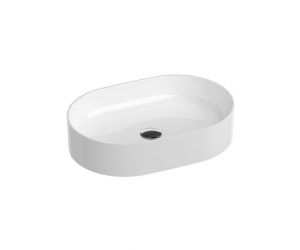 Раковина Ravak Ceramic Slim O, 55 х 37 см, цвет белый, XJX01155001