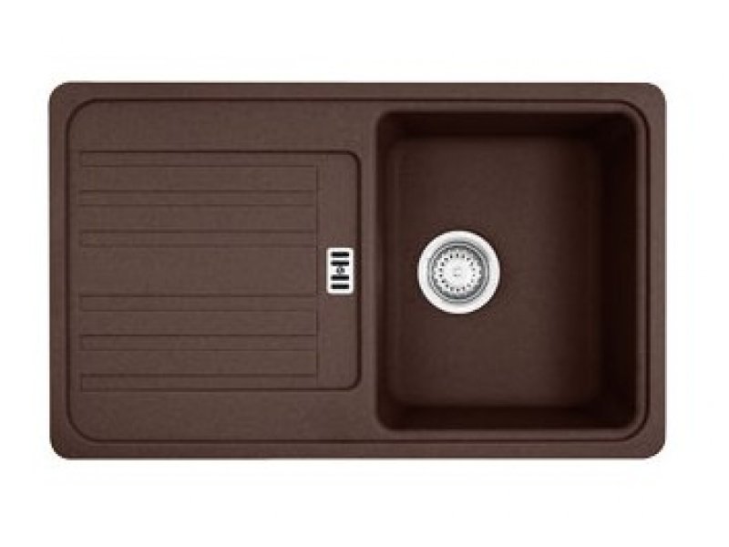Купить Мойка Franke EUROFORM EFG 614-78, 114.0185.136, гранит, установка сверху, оборачиваемая, цвет графит, 78*47,5 см