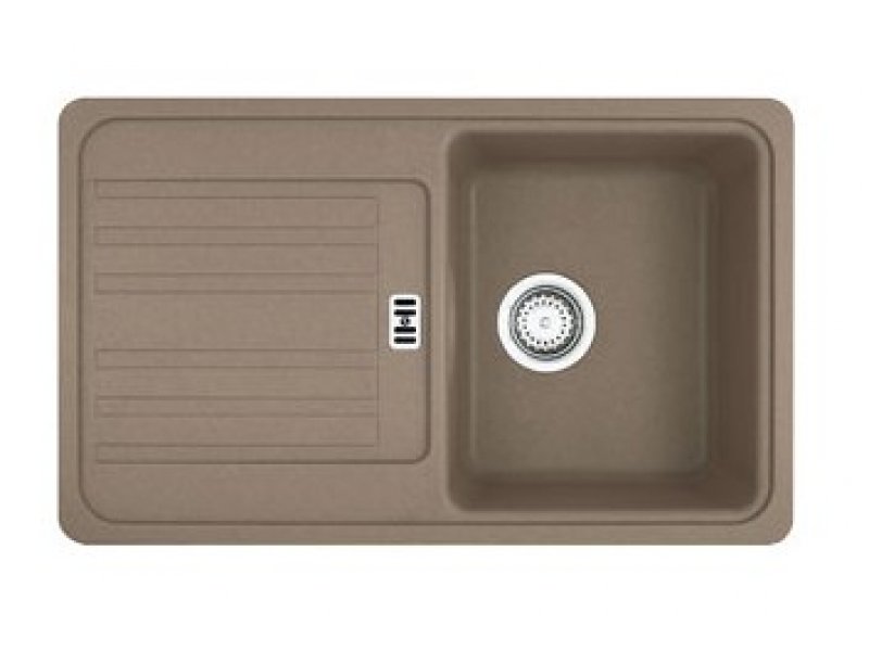 Купить Мойка Franke EUROFORM EFG 614-78, 114.0185.136, гранит, установка сверху, оборачиваемая, цвет графит, 78*47,5 см