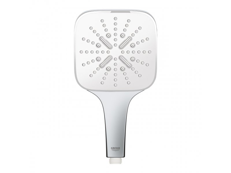 Купить Ручной душ Grohe Rainshower SmartActive 130 Cube, 26551LS0, белая луна