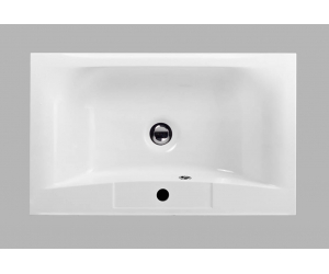 Раковина Art&Max AM-LAV-750-MR-FP 75 см искусственный мрамор, белый