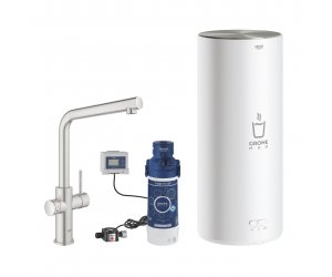 Смеситель Grohe Red II Duo 30325DC1 для кухонной мойки, с водонагревателем