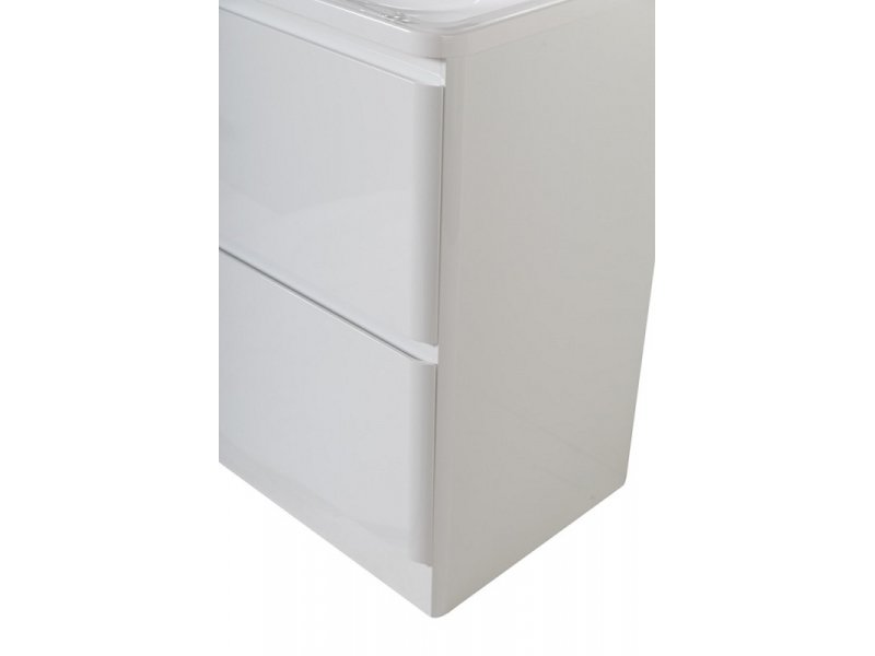 Купить Тумба под раковину BelBagno Albano-800 ALBANO-800-2C-PIA-BL, 80 см, цвет Bianco Lucido