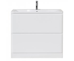 Тумба под раковину BelBagno Albano-800 ALBANO-800-2C-PIA-BL, 80 см, цвет Bianco Lucido