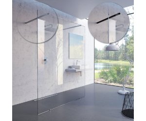 Душевой уголок Ravak Walk-In Free, 120 x 200 см, витраж транспарент, GW9FG0C00Z1