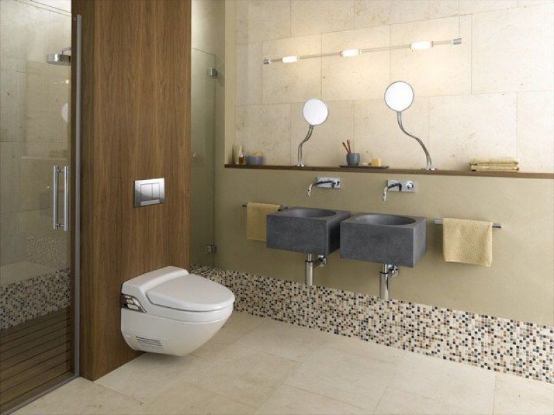 Купить Электронный унитаз Geberit AquaClean 8000 plus 180.100.11.1 подвесной с функцией биде