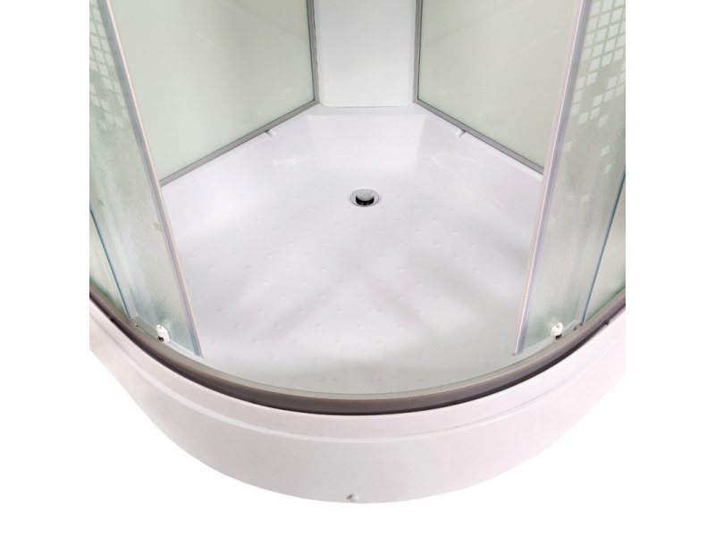 Купить Душевая кабина Deto L 790 стандартная 90 x 90 см, с крышей