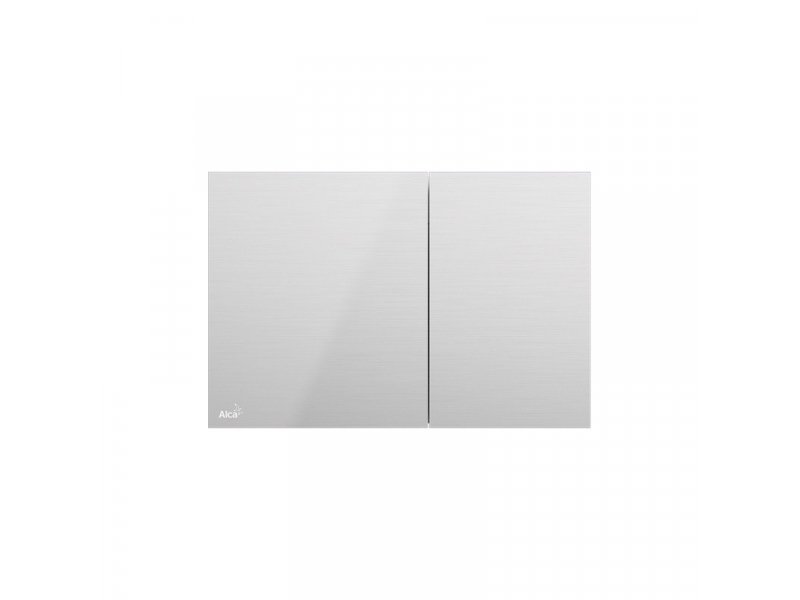 Купить Кнопка управления AlcaPlast AIR INOX FLAT металл–матовый