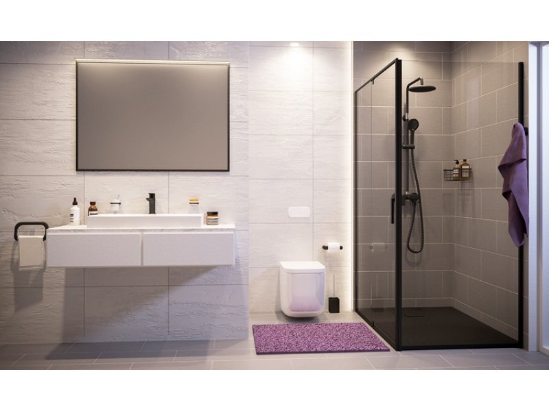 Купить Душевой уголок WasserKRAFT 74P07, прямоугольный, 90 см