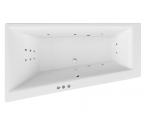 Ванна гидромассажная Excellent Sfera 170 x 100 см, L SMART, хром