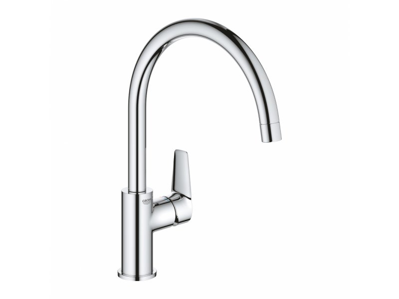 Купить Смеситель Grohe BauEdge 31367001 для кухонной мойки, высокий излив