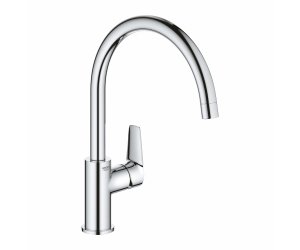 Смеситель Grohe BauEdge 31367001 для кухонной мойки, высокий излив