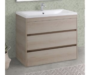 Тумба под раковину Art&Max Family-580-3C-PIA-PB, 58 x 47 x 84.5 см напольная, бежевый (Pino Bianco)