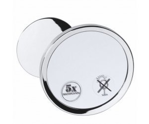 Косметическое зеркало Bemeta 112101150 15.1 x 1.7 x 15.1 см для склеивания, хром