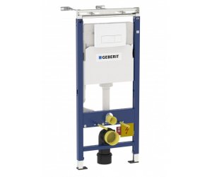Инсталляция Geberit Duofix Delta Платтенбау 458.125.11.1 4 в 1 для унитаза с кнопкой смыва