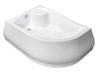 Поддон для душа Radaway Korfu E, 100 x 80 см, прямоугольно-асимметричный, 4E81400-03L