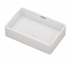 Раковина Aquanet Perfect-3 55 x 35 x 14 см, накладная, белый, 273673