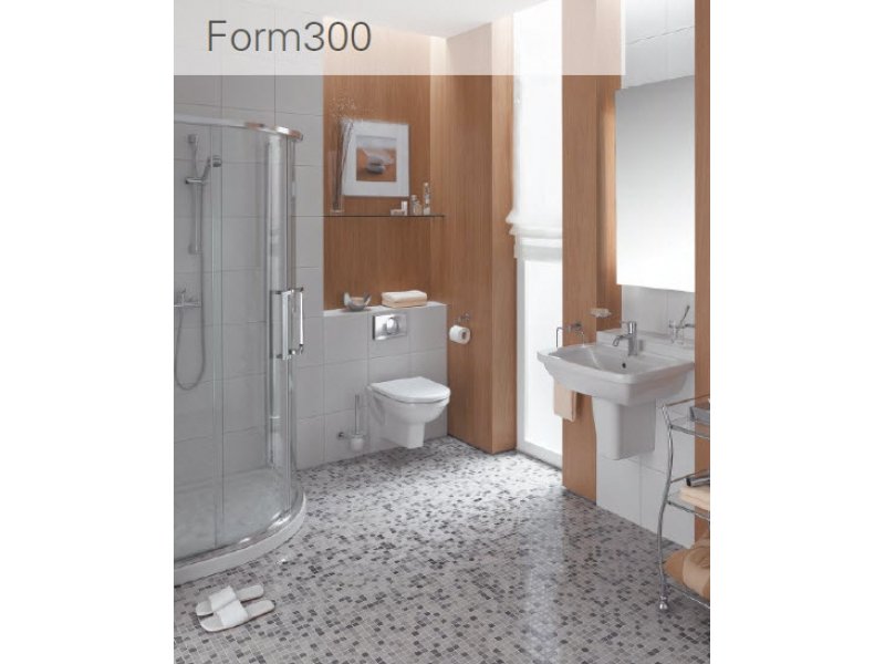 Купить Подвесной унитаз Vitra Form 300 5755B003-0075 безободковый Rim-ex