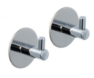 Крючок Fixsen 3М 2 штуки, хром, FX-558B