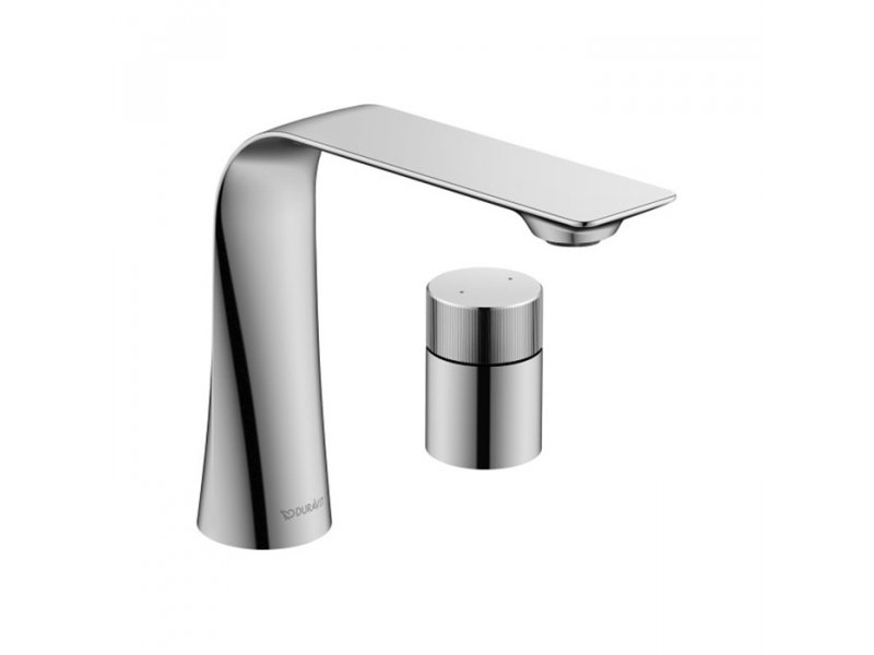 Купить Смеситель Duravit D.1 D11120009010 для раковины, ручка цилиндр, хром