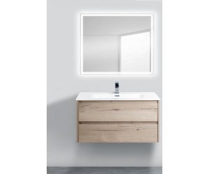 Тумба под раковину BelBagno Kraft KRAFT-1000-2C-SO-RGB, подвесная