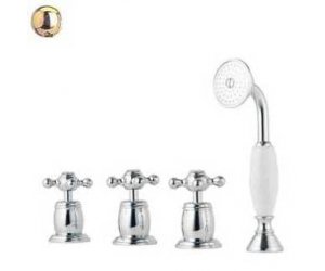 Смеситель Bandini Antica 616940KK06SC для душа, золото