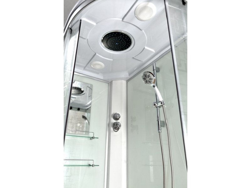 Купить Душевая кабина Deto Em EM2712 L/R 120 x 80 см, с крышей, стандартная