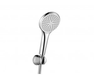 Душевой гарнитур Kludi Freshline 1S 6785005-00 для ванны, держатель круглый, цвет хром