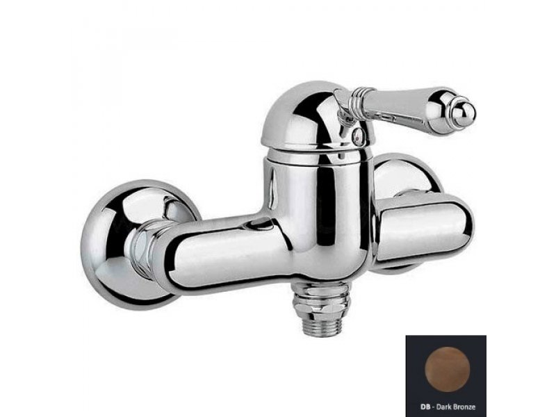 Купить Смеситель Nicolazzi Classico 3405DB75 для ванны и душа, темная бронза, ручки EL CAPITAN