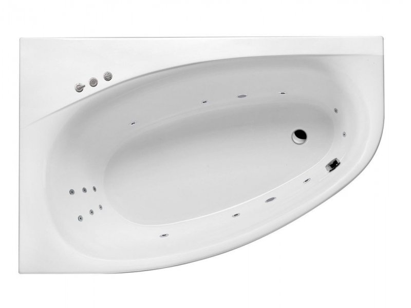 Купить Ванна гидромассажная Excellent Kameleon 170 x 110 см, L SMART, хром