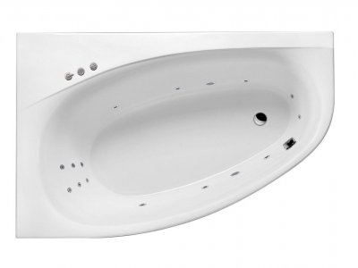 Ванна гидромассажная Excellent Kameleon 170 x 110 см, L SMART, хром