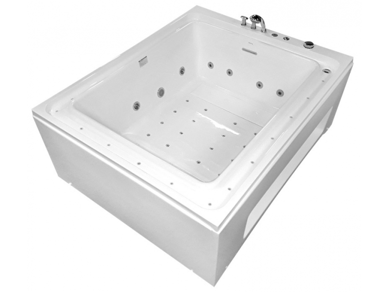 Купить Ванна гидромассажная акриловая Gemy G9268 B, 185 х 151 х 71 см