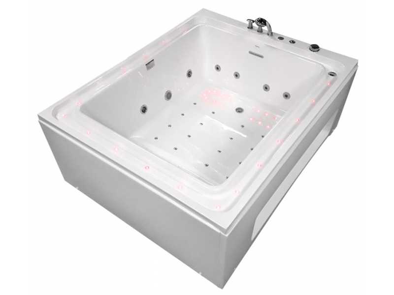 Купить Ванна гидромассажная акриловая Gemy G9268 B, 185 х 151 х 71 см