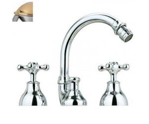 Смеситель Bandini Classic 609920KO21 для биде, хром-золото