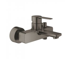 Смеситель Grohe Lineare New для ванны и душа, темный графит, 33849AL1