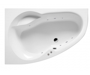 Ванна гидромассажная Excellent Newa 160 x 95 см, L SOFT, хром