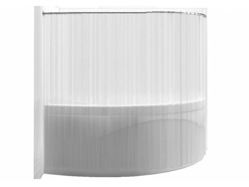 Купить Карниз для ванны Aquanet Capri 00156492 170*110 см полукруглый