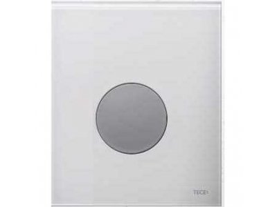 Панель TECE Loop Urinal 9 242 660, белое стекло, клавиша глянцевый хром
