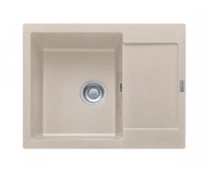 Мойка Franke MARIS MRG 611C, 114.0198.368, гранит, установка сверху, оборачиваемая, цвет сахара, 62*50 см