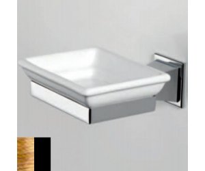 Мыльница Devon&Devon Time TM301OTNE, латунь/черный
