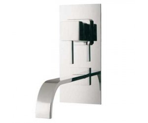 Смеситель Bandini Ice Cube 2 751220PN05 для раковины, никель/ручка без вставки