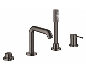 Смеситель Grohe Essence New 19578A01 на борт ванны, цвет - темный графит