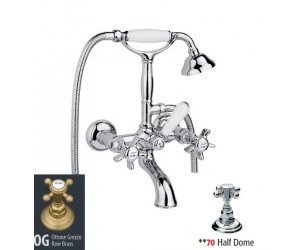 Смеситель Nicolazzi Dames Anglaises 1401OG70 с ручным душем