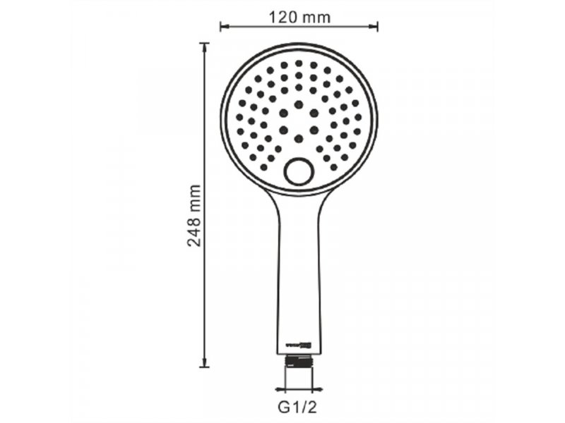 Купить Душевая система WasserKRAFT 7100 А71207, цвет глянцевое золото
