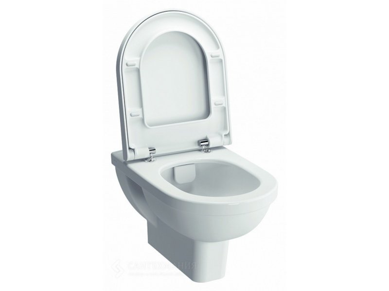 Купить Подвесной унитаз Vitra Form 300 7755B003-6039 VitrA Flush, с крышкой-сиденьем Soft Close