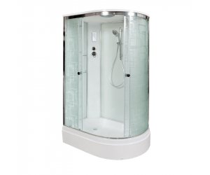 Душевая кабина Deto Em EM2712 L/R эл 120 x 80 см, с крышей, с электрикой